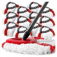 12x WKŁAD DO MOPA OBROTOWEGO MOP ZAMIENNIK VILEDA TURBO WKŁAD MEGA