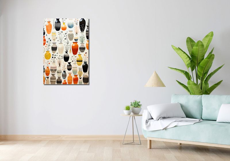 Obraz 60x90cm Symfonia Wazonów zdjęcie 2