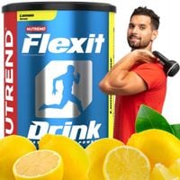 MOCNE STAWY KOLAGEN MSM witaminy GLUKOZAMINA Nutrend Flexit Cytryna 400g