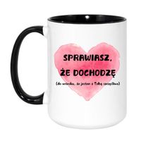 Duży Biało-Czarny 450 ml