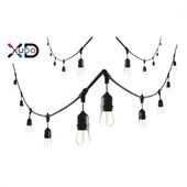 GIRLANDA LED 20M IP44 2700K E27 ODPORNA NA WARUNKI POGODOWE