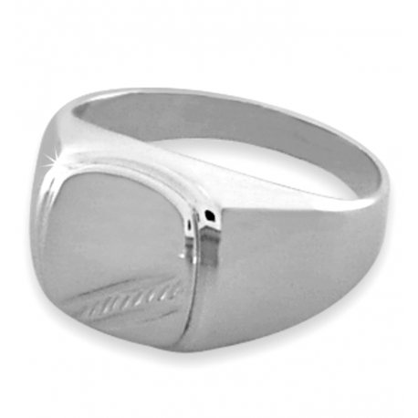 SREBRNY SYGNET Z NACIĘCIAMI PRÓBA SREBRA 925 GRAWER GRATIS zdjęcie 2