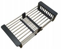 KOSZYK teleskopowa ociekarka zlewozmywaka CZARNY