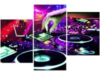 60CM 90 ZEGAR 3 ELEM DJJ SEQUENCE SET CAŁOROCZNY ŚCIENNY