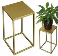 Nowoczesny Kwietnik Loft ZŁOTY 091/K-12-1P-40Z