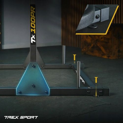 Drążek stacjonarny do podciągania poręcze do ćwiczeń dipów 300kg Trex na Arena.pl