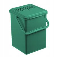 Kosz na śmieci Wiaderko na kompost 9L z filtrem węglowym BIO green ROTHO