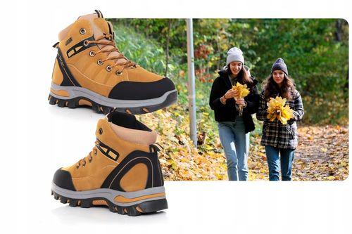 Obuwie Trekkingowe buty zimowe w góry Trapery turystyczne Botki na Arena.pl