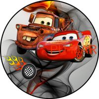 Opłatek na tort Urodziny Cars Auta Samochody Zig Zag Mcqueen