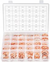 PODKŁADKI MIEDZIANE MIEDŹ USZCZELKI ZESTAW 580szt