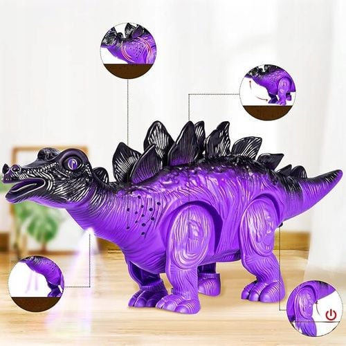 DINOZAURY T-REX ZABAWKA ŚWIECI RYCZY CHODZI INTERAKTYWNY REALISTYCZNY na Arena.pl