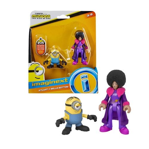 mattel imaginext minionki stuart and belle bottom 2pak na Arena.pl