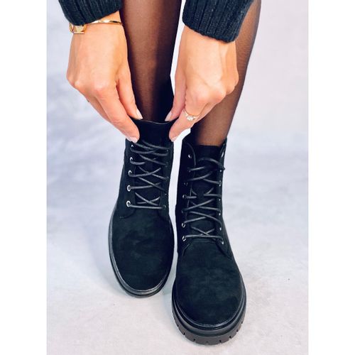 Botki sznurowane workery Vecna Black r.37 na Arena.pl