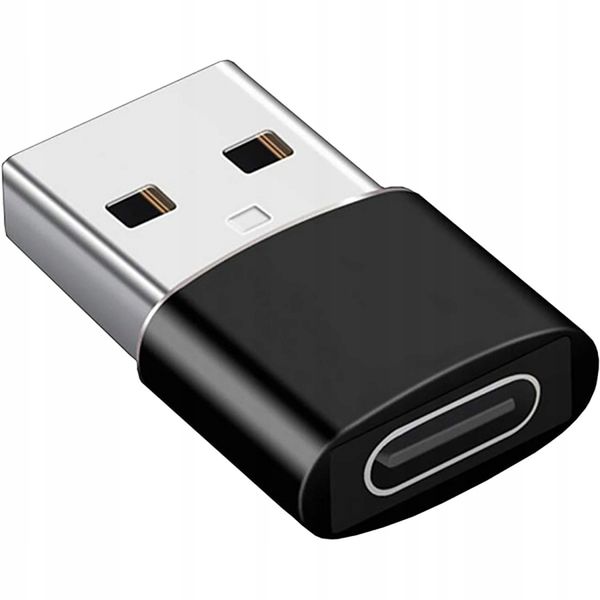 ADAPTER USB-C do USB-A PRZEJŚCIÓWKA OTG TYP-C USB zdjęcie 1