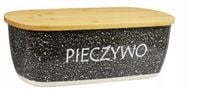 Chlebak z deską Brunbeste beżowy, czarny bambus