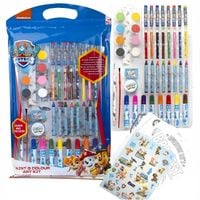 Zestaw Artystyczny Plastyczny do Malowania Dla Dzieci Kredki Psi Patrol