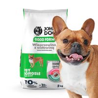 John Dog Good Form dla małych ras wieprzowina wołowina 3 kg