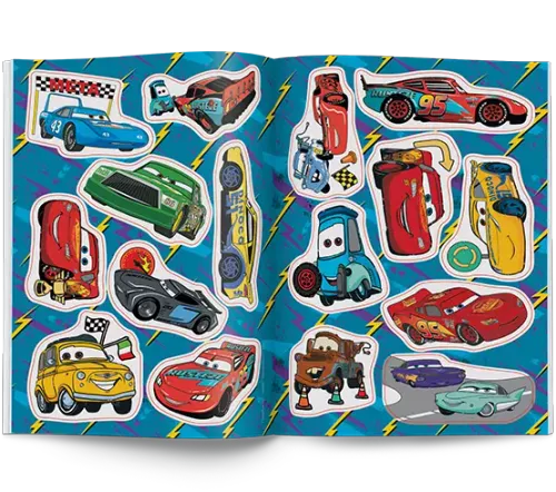 Auta. Kolorowanka Z Naklejkami na Arena.pl