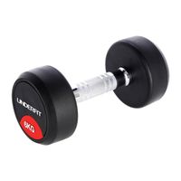 Hantla gumowana 6 kg UNDERFIT do ćwiczeń siłowych fitness