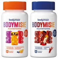 2x BODYMAX BODYMISIE żelki ODPORNOŚĆ witaminy DLA DZIECI cola owocowe 60szt