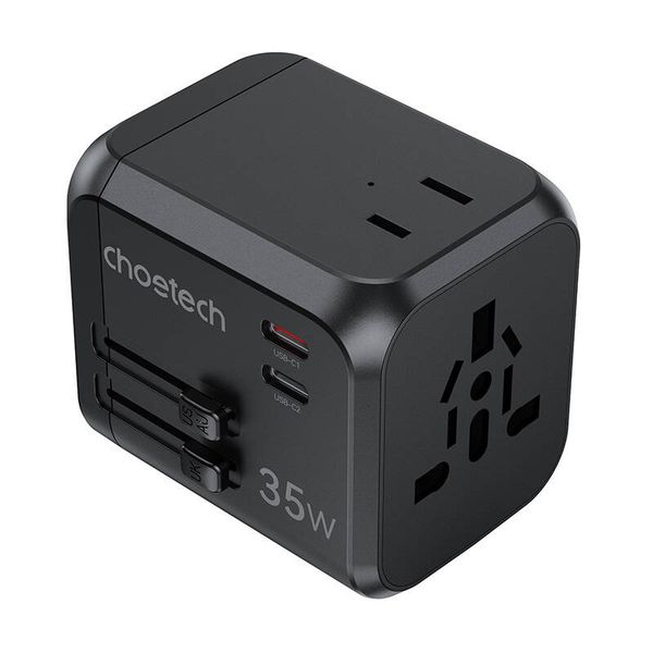 Ładowarka Choetech PD5008 35W GaN 3xUSB-A 2xUSB-C Podróżna zdjęcie 1