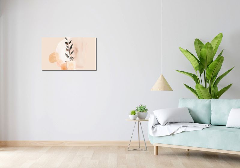 Obraz 70x40cm Doniczkowy Kolor zdjęcie 2