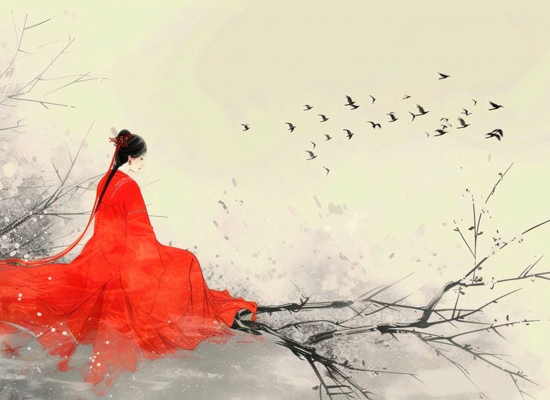 Plakat 55x40cm Diva Na Gałęzi zdjęcie 1