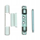 ROTO ZAWIAS GÓRNY DO OKNA PCV Z OSŁONKAMI BIAŁYMI