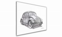 OBRAZ NA SZKLE PROSTOKĄTNY - Polska - PZInż 403 LS - 1936