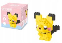Figurka Pokemon Klocki PICHU Klocki 3D Nano Zestaw BOX Pokemony Zabawka