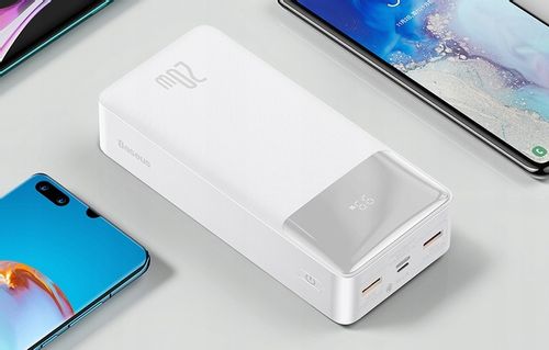 BASEUS POWERBANK 30000MAH 2X USB USB-C 20W WYŚWIETLACZ LCD QC PD 5V 3A na Arena.pl