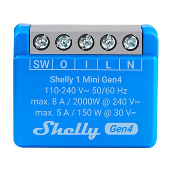 Sterownik Shelly 1 Mini Gen4 Zigbee/Matter zdjęcie 1