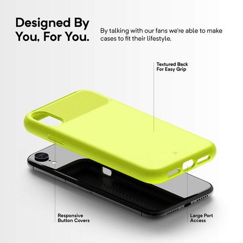 Caseology Vault Case - Etui do iPhone XR (limonkowe) na Arena.pl