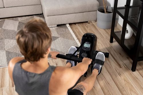 Wioślarz magnetyczny treningowy ergometr wioślarski składany stacjonarny na Arena.pl