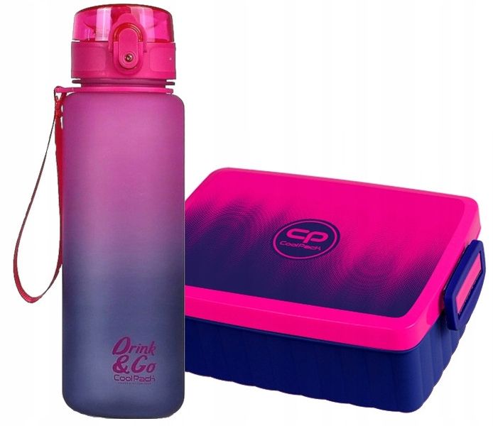 COOLPACK BRISK BIDON GRADIENT FRAPE LEKKI 600 ML zdjęcie 2