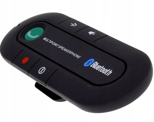 ZESTAW GŁOŚNOMÓWIĄCY SAMOCHODOWY BLUETOOTH 5.0 EDR na Arena.pl