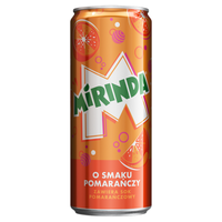 Mirinda Napój gazowany o smaku pomarańczy 330 ml