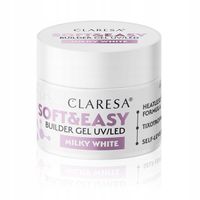 Claresa Żel Budujący Do Paznokci Soft & Easy Builder Gel 45 g - Milky White