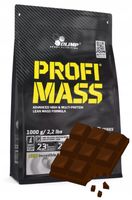 Olimp Profi Mass 1000g Bulk Gainer Białko Węglowodany Czekolada