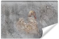 Fototapeta Do Salonu BETON Ornamenty Abstrakcja Łabędź 90cm x 60cm