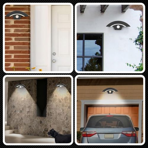 Kinkiet Ścienny Zewnętrzny Lampa Elewacyjna Czujnik Ruchu Zmierzchu 12W na Arena.pl