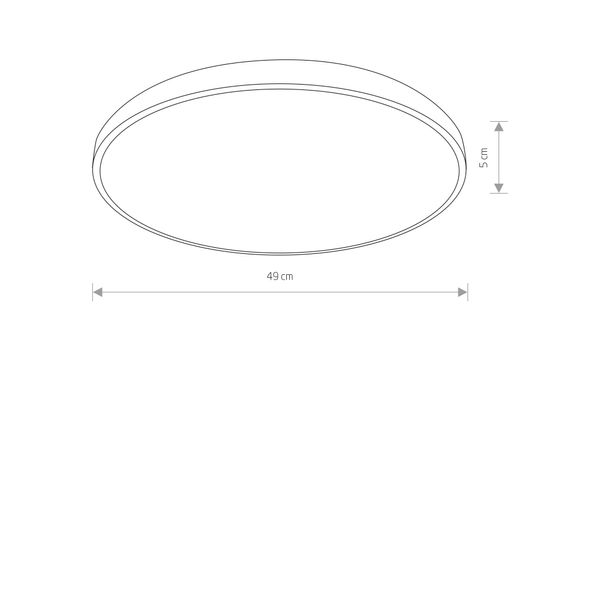 Plafon AGNES ROUND LED PRO zdjęcie 2