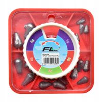 CIĘŻARKI łezka Przelotowa OŁÓW 1-5 g FL 70 g