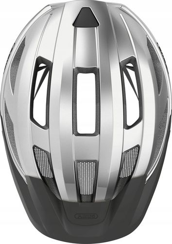 Kask rowerowy ABUS Macator Gleam silver - M na Arena.pl