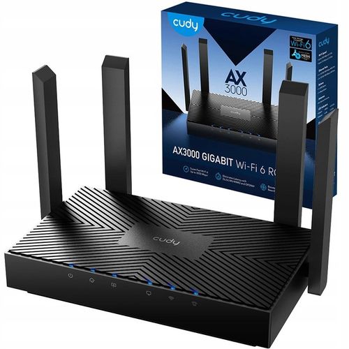 ULTRA SZYBKI WYDAJNY Router Wi-Fi WR3000 Cudy AX3000 GIGABIT DUALBAND MESH na Arena.pl