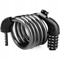 BLOKADA ROWEROWA ZAPIĘCIE DO ROWERU LINKA 120CM ZAPIĘCIE KOD ZAPIĘCIA