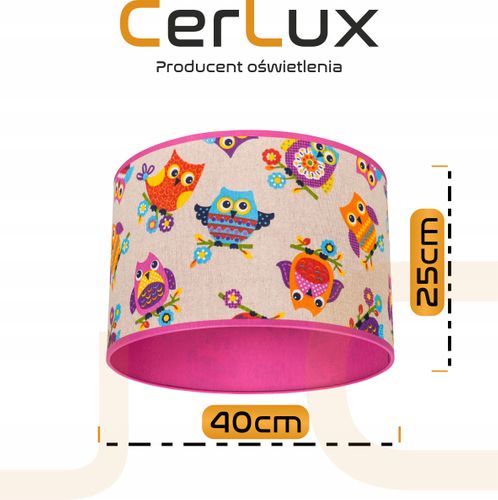 STYLOWY Abażur Dziecięcy 40cm na Arena.pl
