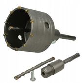 Otwornica widiowa GEKO 65 mm SDS Plus do betonu, cegły, glazury HM