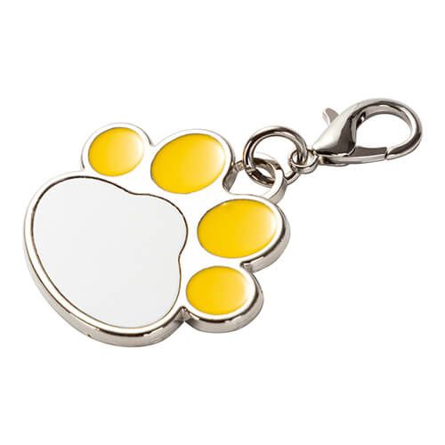 Identyfikator dla psa do sublimacji - żółta łapa na Arena.pl