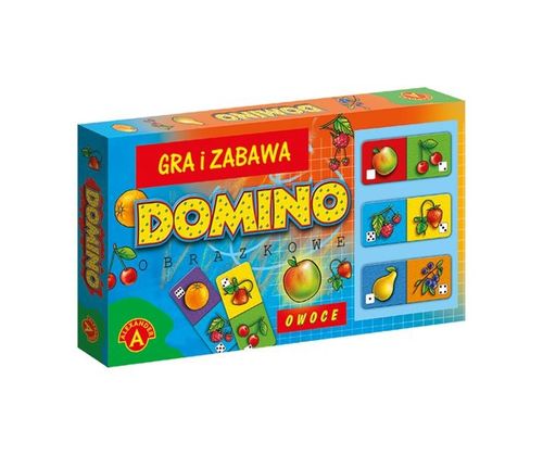 GRA DOMINO OBRAZKOWE OWOCE na Arena.pl
